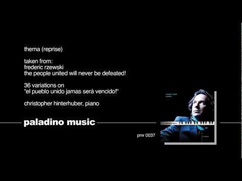 Preview image for the video "Frederic Rzewski: The People United Will Never Be Defeated".