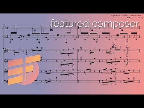 Preview image for the video "Beat Furrer — spur [w/ score]".